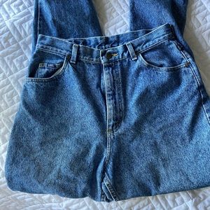 Lee’s high-rise jeans